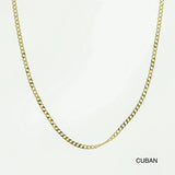 14K Solid Gold Necklace Chain – Anygolds