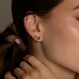 Diamond Rose Stud