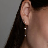 Piercing con punta de circonita marquesa