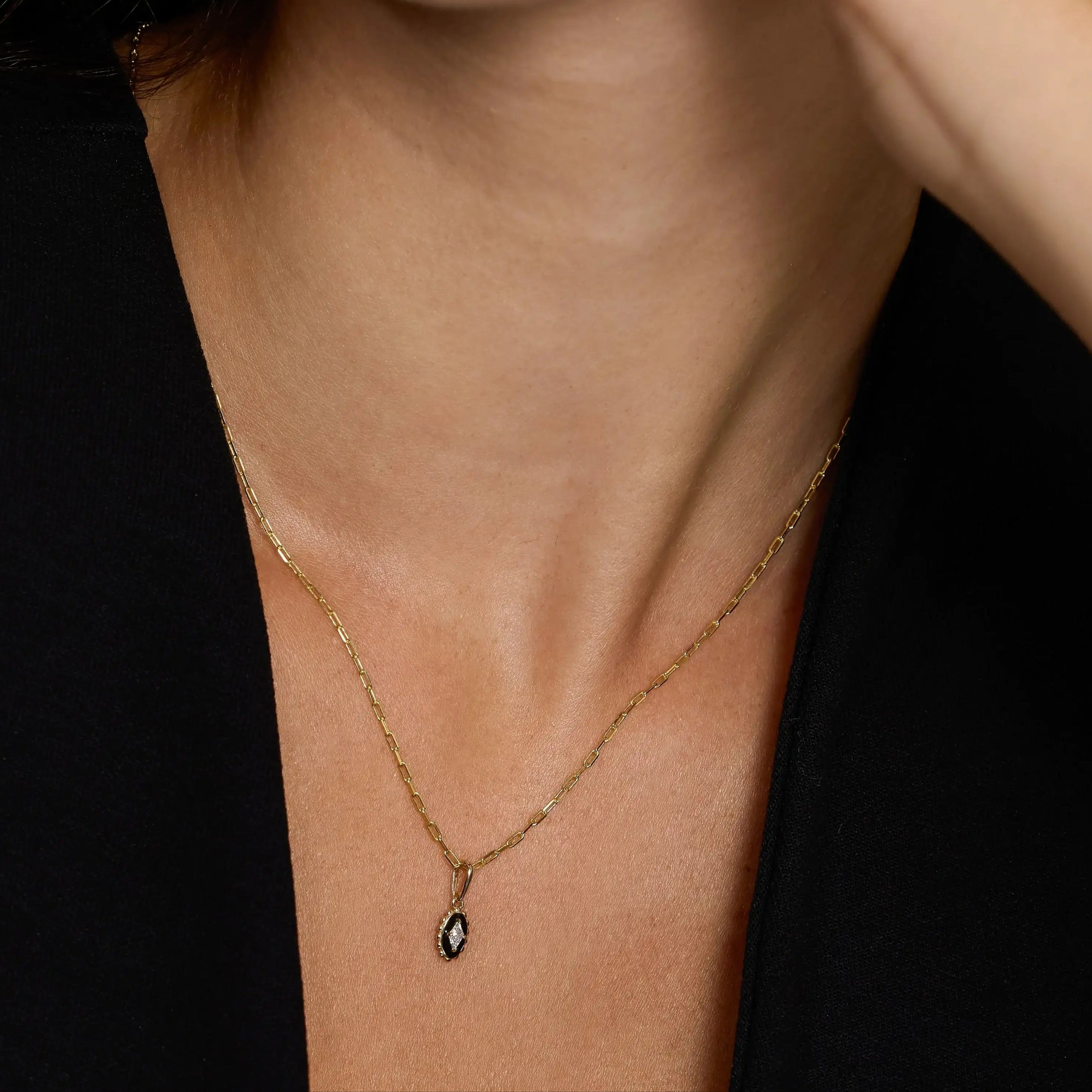 14K Solid Gold Link Chain – Anygolds 