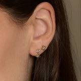 Starlight Drop Stud Earrings