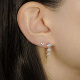 Trinity Lotus CZ Stud (Internal)