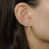 Trinity Lotus CZ Stud (Internal)