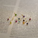 Birthstone Stud Earrings