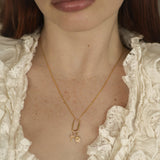 Radiant Oval Heart Charm