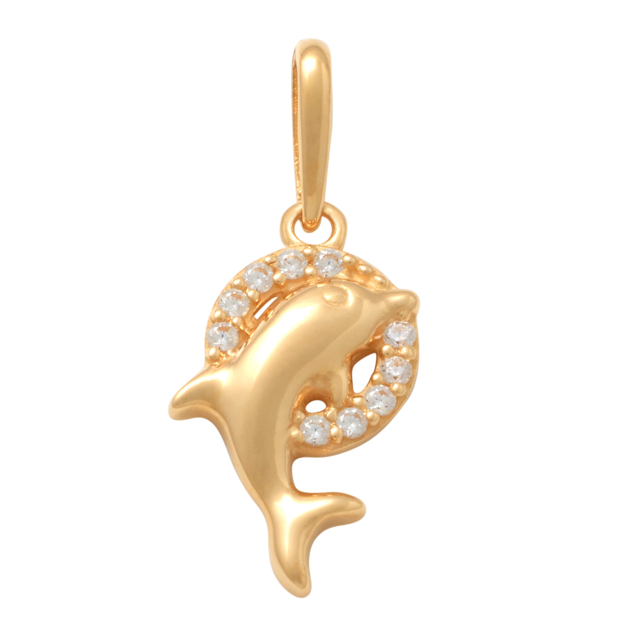 Dolphin Pendant - Anygolds