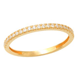 Stackable Petite Diamond Band Ring