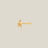 CZ Star Nose Bone Stud - Anygolds