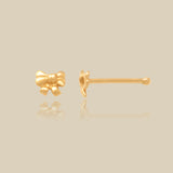 Mini Ribbon Bow Nose Stud