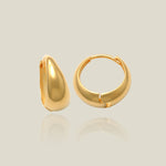 Chunky Bold Hoop Earrings - Anygolds