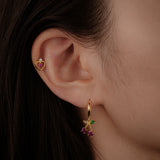 Cherry Drop Earrings