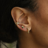 Double Butterfly Ear Cuff