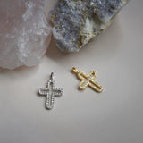 Eternity Diamond Cross Pendant - Anygolds