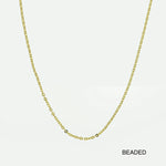 14K Solid Gold Necklace Chain – Anygolds