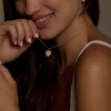 Pavé Heart Lab Grown Diamond Pendant