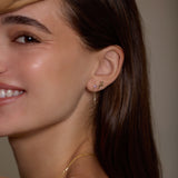 Petal Rose Stud Earrings