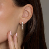 Cascade Chain Drop Earrings