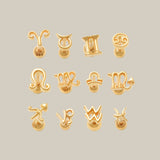 Zodiac Sign Stud - Anygolds