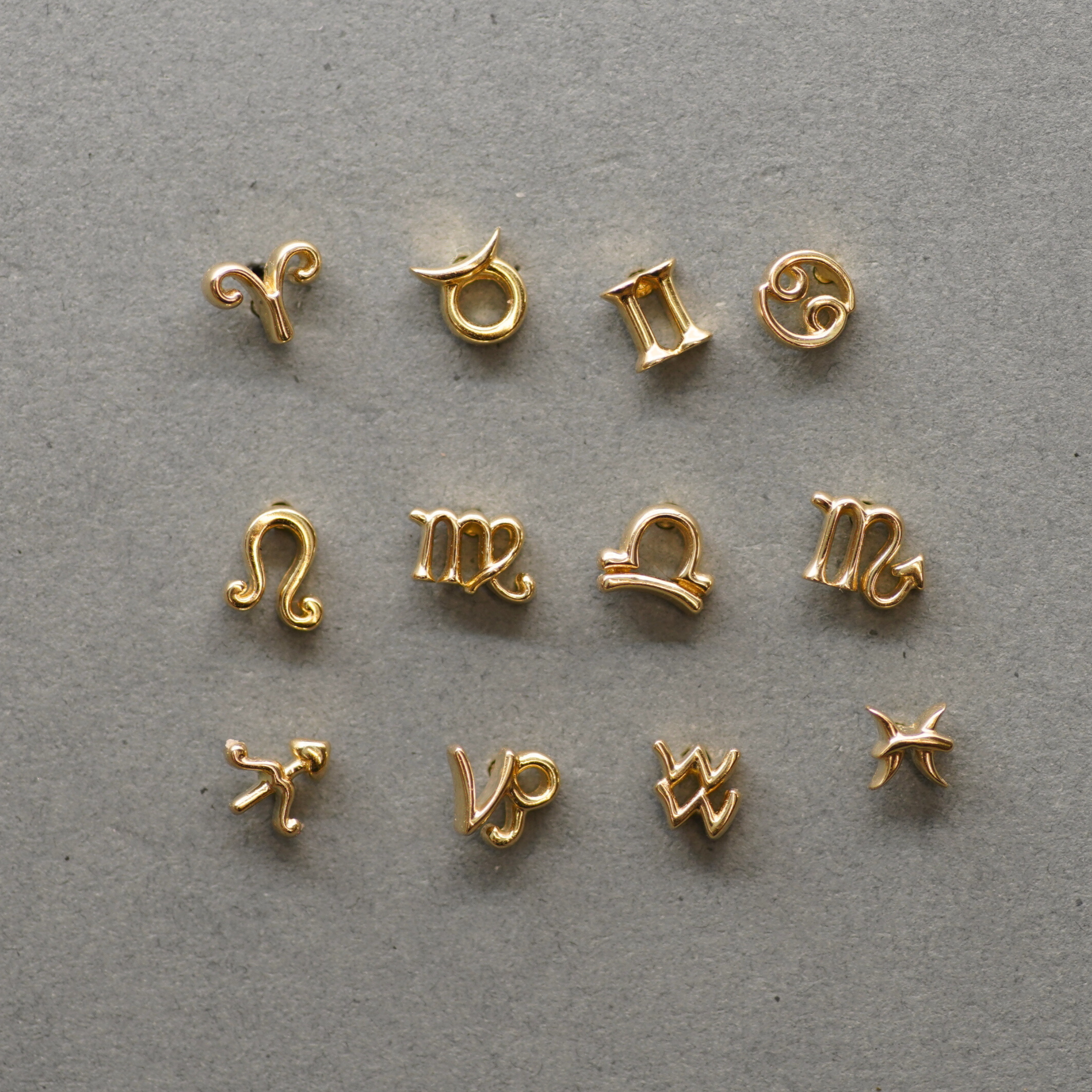 Zodiac Sign Stud - Anygolds