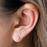 Essential Round Diamond Stud Earrings