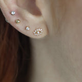 Radiant Evil Eye Stud