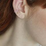 Radiant Evil Eye Stud