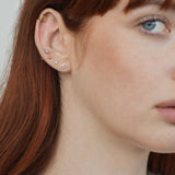 Radiant Evil Eye Stud