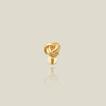 Love Knot Stud (Internal Thread) - Anygolds