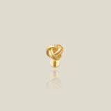 Love Knot Stud (Internal Thread) - Anygolds