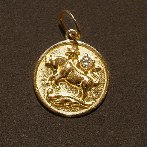 Diamond Zodiac Pendant