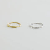 14K Solid Gold Plain Endless Hoop – Anygolds