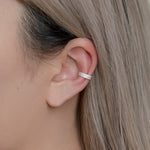 Shop 14K Solid Gold Cubic Zirconia Ear Cuff