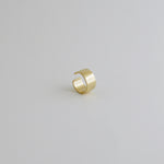 14K Solid Gold Essential Bold Ear Cuff- Anygolds