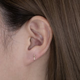 Plain Dagger Ear Piercing