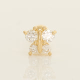 Order 14K Yellow Gold Butterfly Ear Piercings 