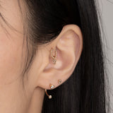 Trinity Diamond Ear Charm